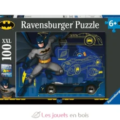 Puzzle La Batmobile Batman 100 pcs XXL - Ravensburger