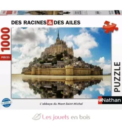 Puzzle L'abbaye du Mont Saint-Michel 1000 pcs - Nathan