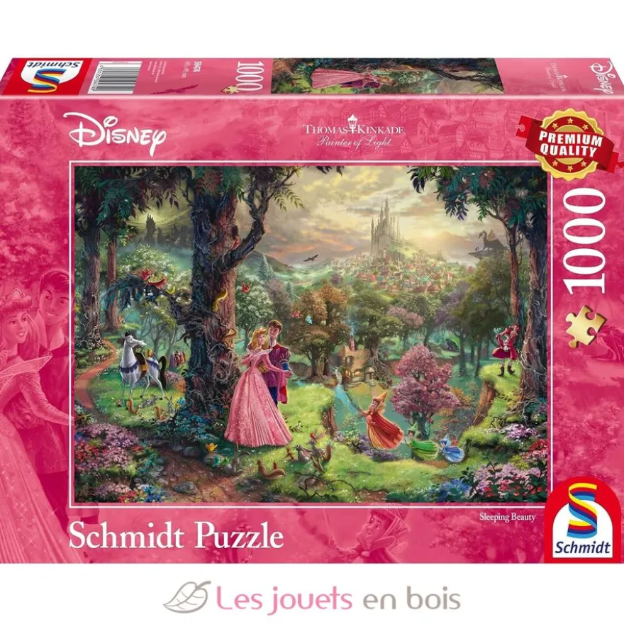 Puzzle La Belle au bois dormant 1000 pcs - Schmidt Spiele