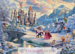 Puzzle La Belle et la Bête en hiver 1000 pcs - Schmidt Spiele