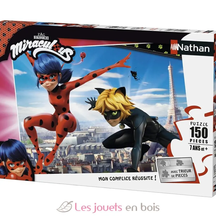 Puzzle Ladybug et Chat Noir 150 pcs - Nathan