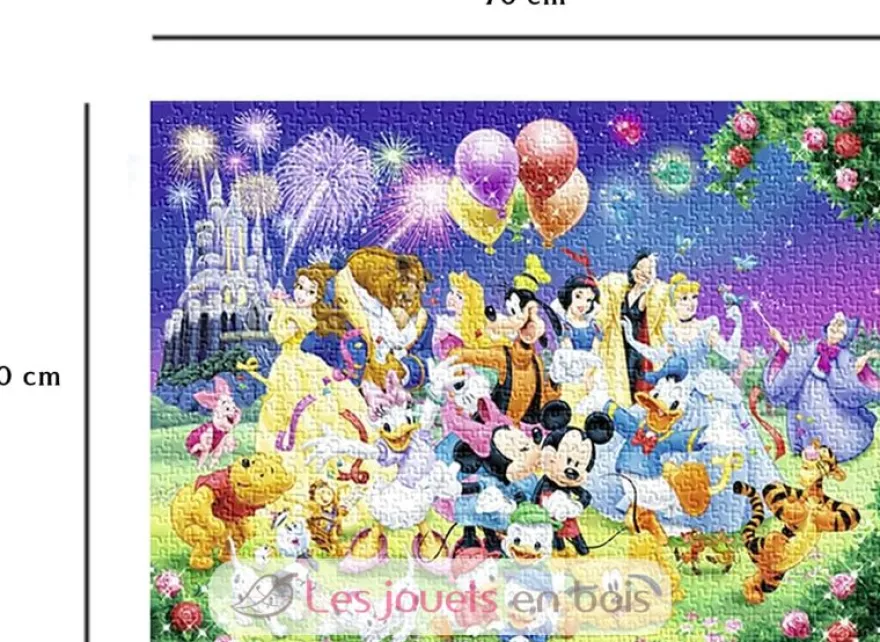 Puzzle La Famille Disney 1000 pcs - Nathan