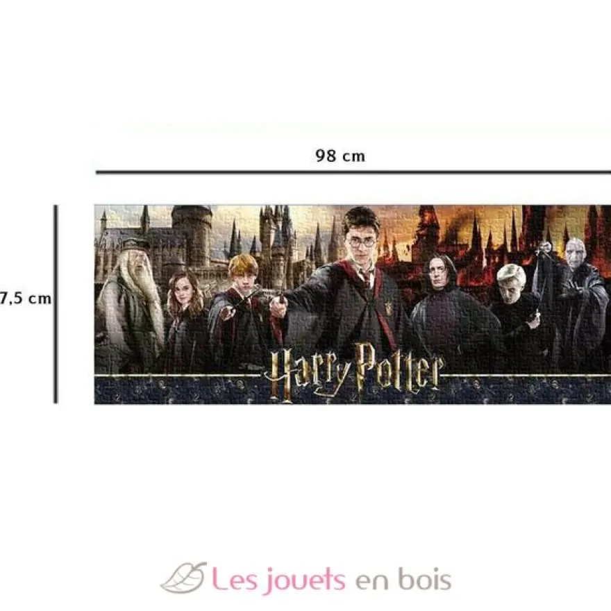 Puzzle La guerre des sorciers Harry Potter 1000 pcs - Nathan