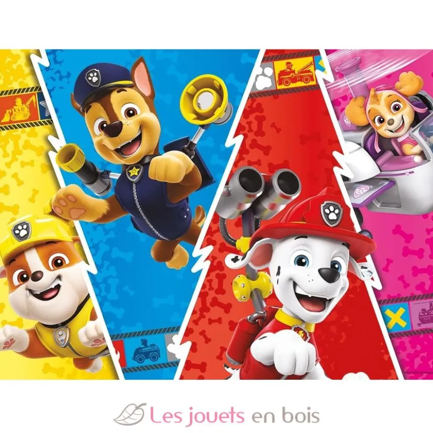 Puzzle La Pat'Patrouille colorée 60 pcs - Nathan