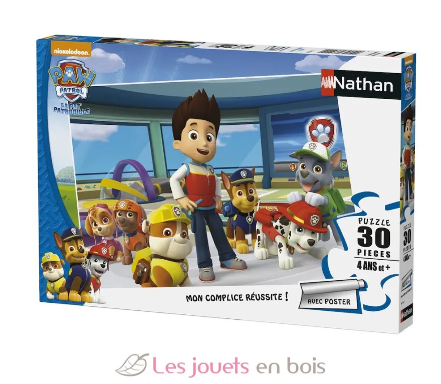 Puzzle La Pat'Patrouille réunie 30 pcs - Nathan