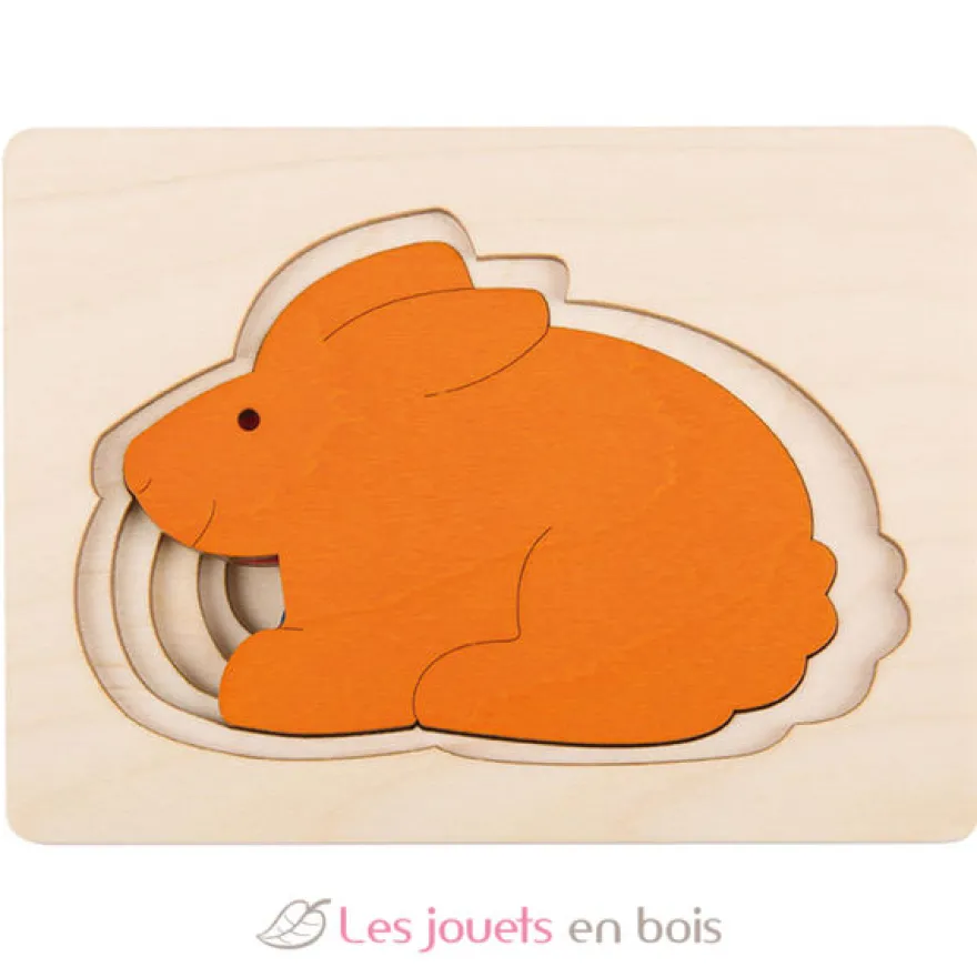Puzzle 5 lapins en 1 - Hape Toys