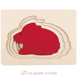 Puzzle 5 lapins en 1 - Hape Toys