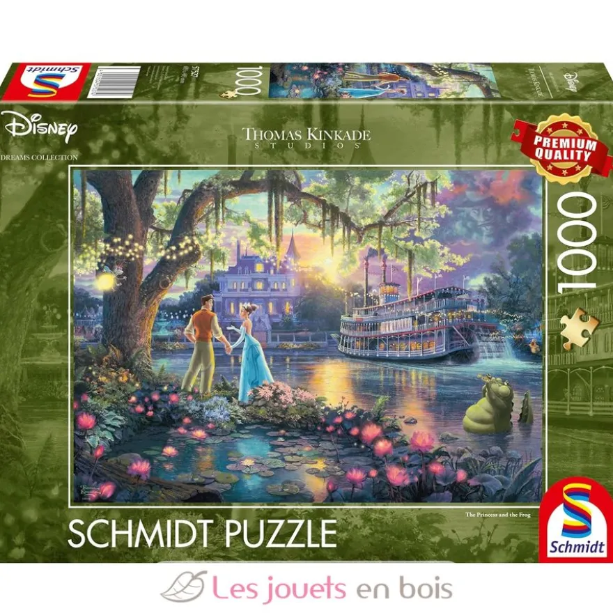 Puzzle La Princesse et la Grenouille 1000 pcs - Schmidt Spiele
