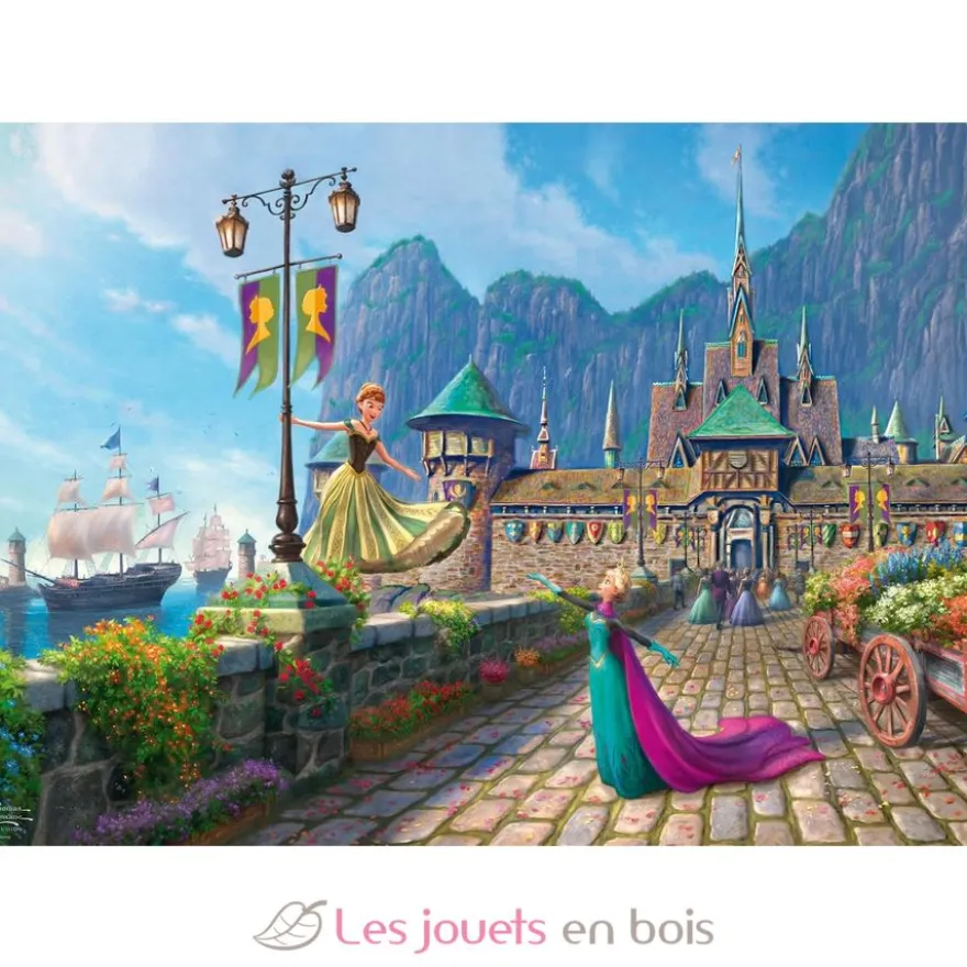 Puzzle La Reine des Neiges à Arendelle 1000 pcs - Schmidt Spiele