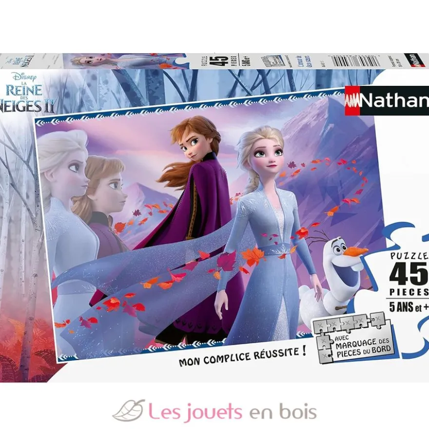 Puzzle La Reine des neiges 2 - 45 pcs - Nathan