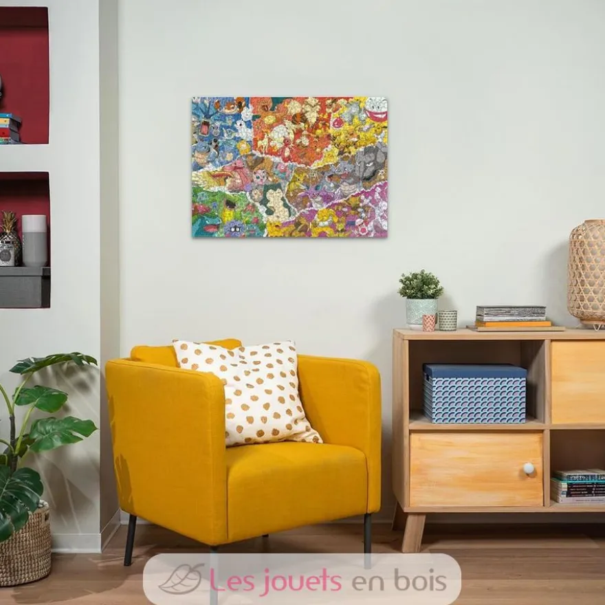 Puzzle L'aventure Pokémon 1000 pièces - Ravensburger
