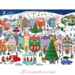 Puzzle La ville de Noël 1000 pcs - Ravensburger