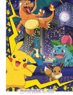 Puzzle La ville des Pokémon 150 pcs - Nathan