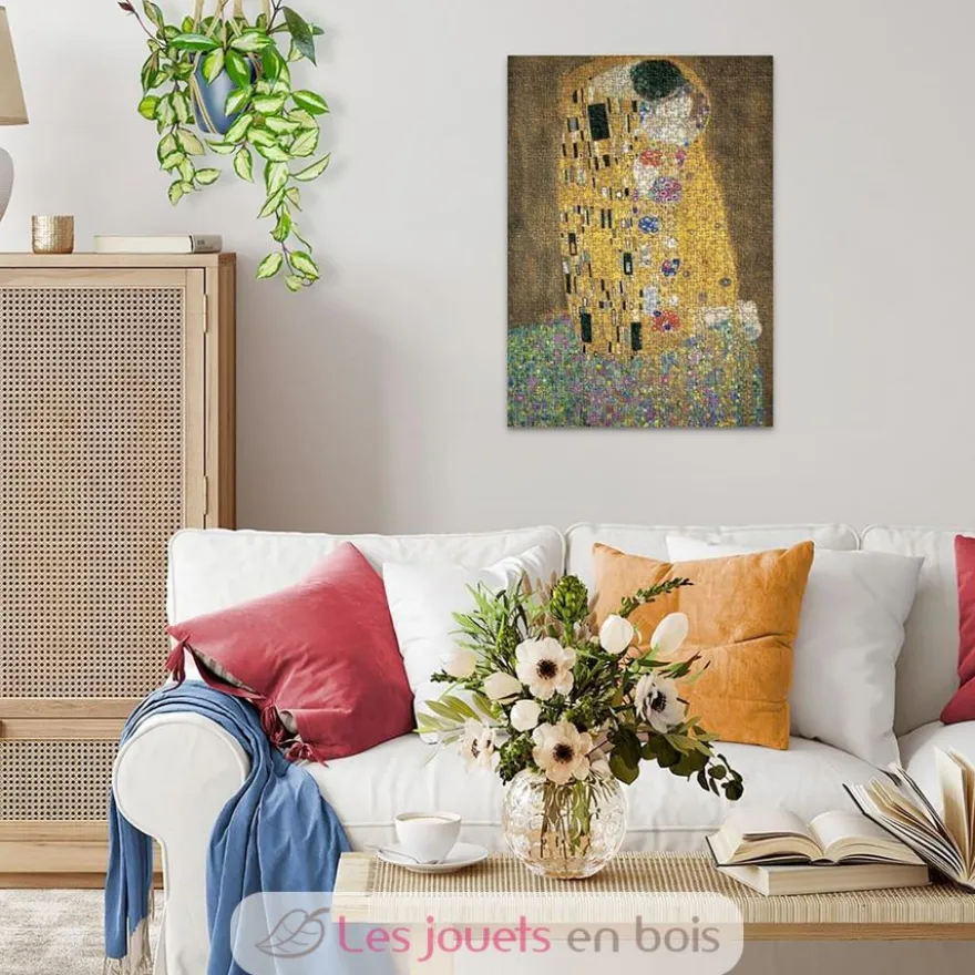 Puzzle Le baiser de Klimt 1000 pcs - Ravensburger