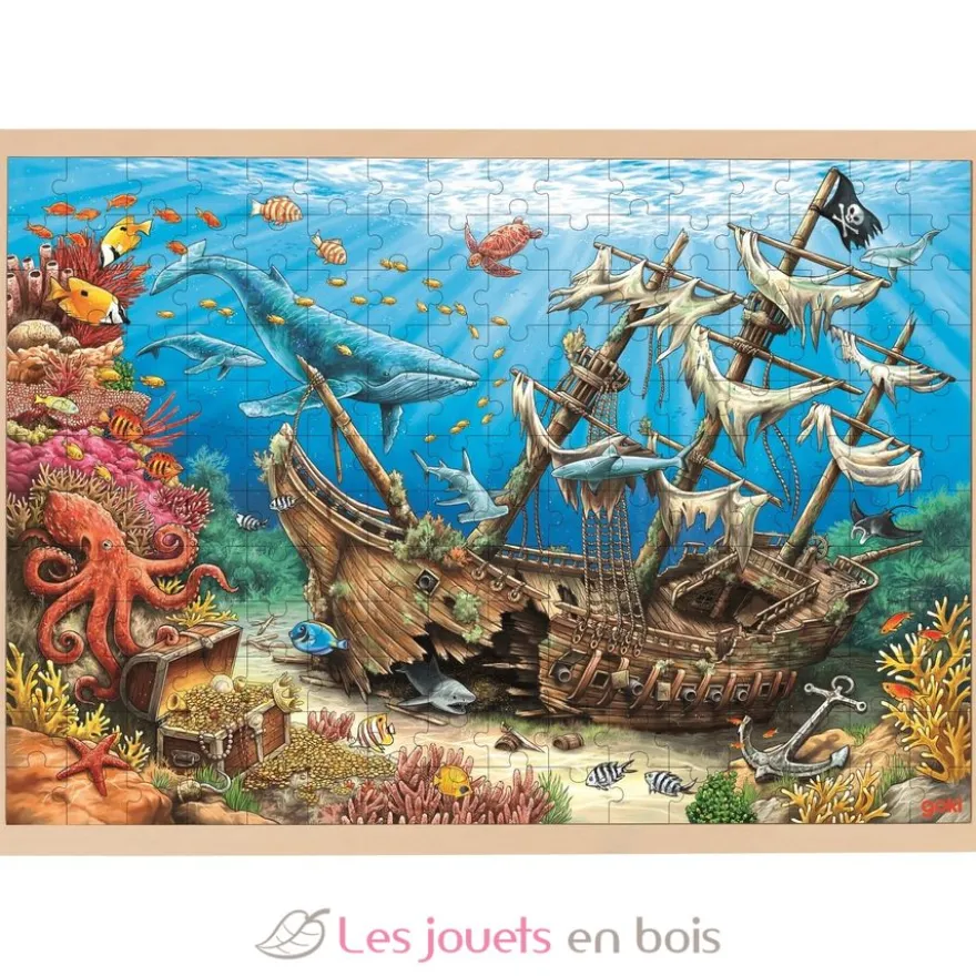 Puzzle Le galion englouti - Goki