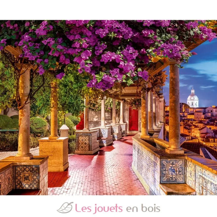 Puzzle Le mirador de Santa Luzia 2000 pcs - Nathan