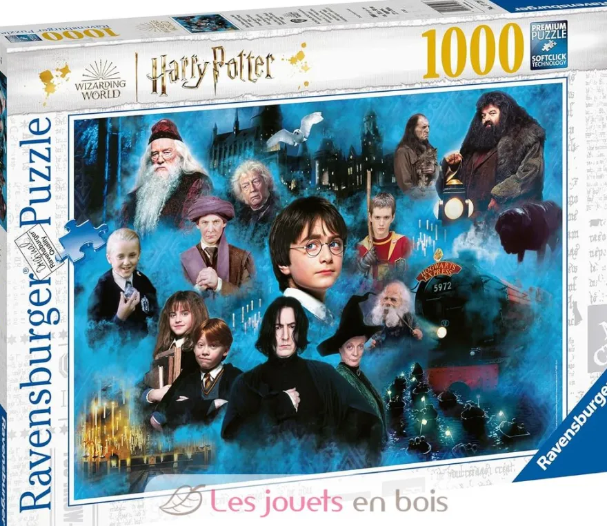 Puzzle Le monde magique d'Harry Potter 1000 Pcs - Ravensburger