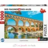 Puzzle Le pont du Gard 1000 pcs - Nathan