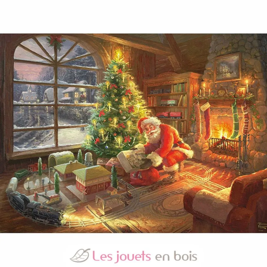 Puzzle Le Père Noël est là 1000 pcs - Schmidt Spiele