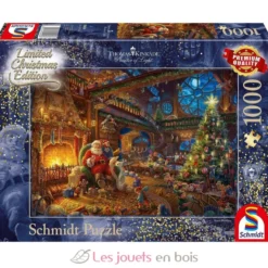 Puzzle Le Père Noël et ses lutins 1000 pcs - Schmidt Spiele