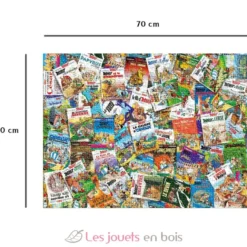 Puzzle Les albums d'Astérix 1000 pièces - Nathan
