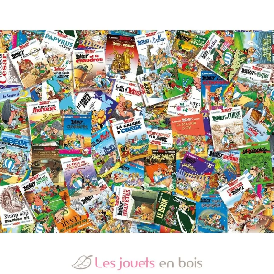 Puzzle Les albums d'Astérix 1000 pièces - Nathan