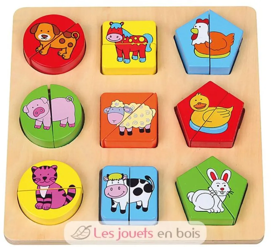 Puzzle Les Animoitiés - Sapin Malin