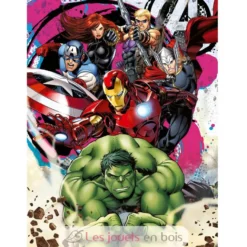 Puzzle Les Avengers en action 250 pcs - Nathan