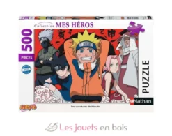 Puzzle Les aventures de Naruto 500 pcs - Nathan