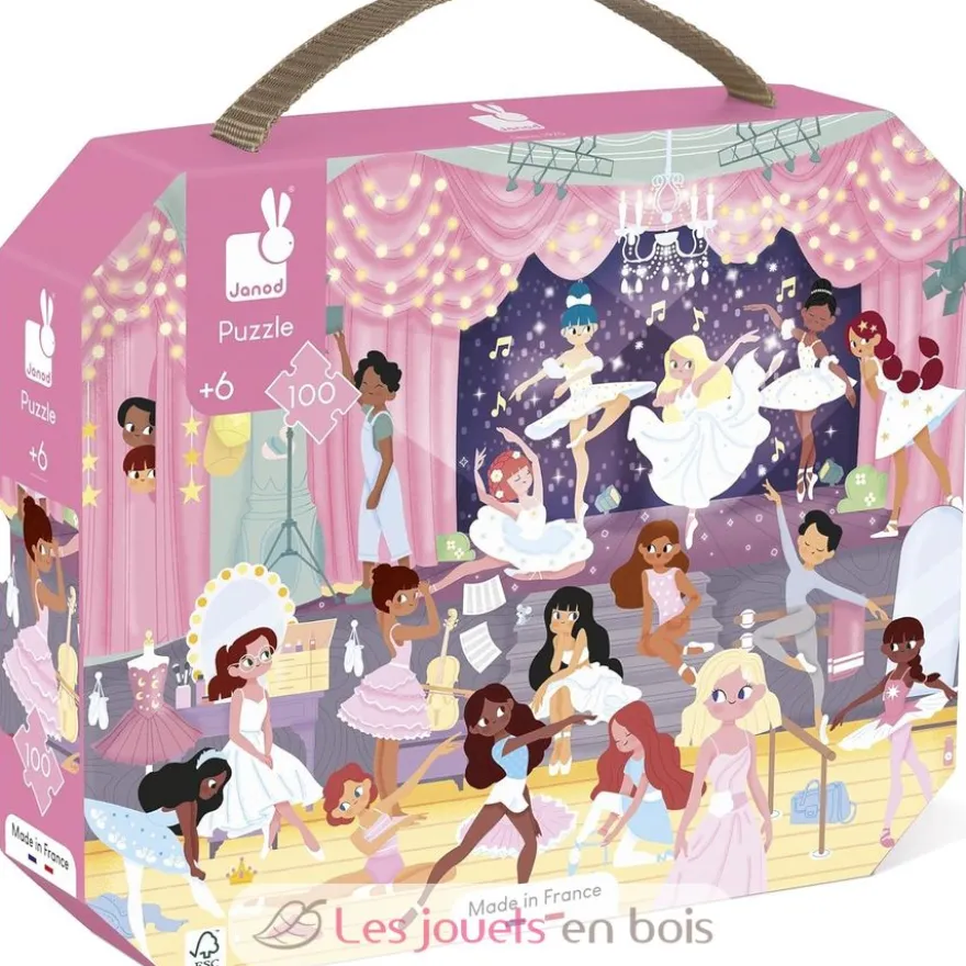 Puzzle Les danseuses 100 pcs - Janod