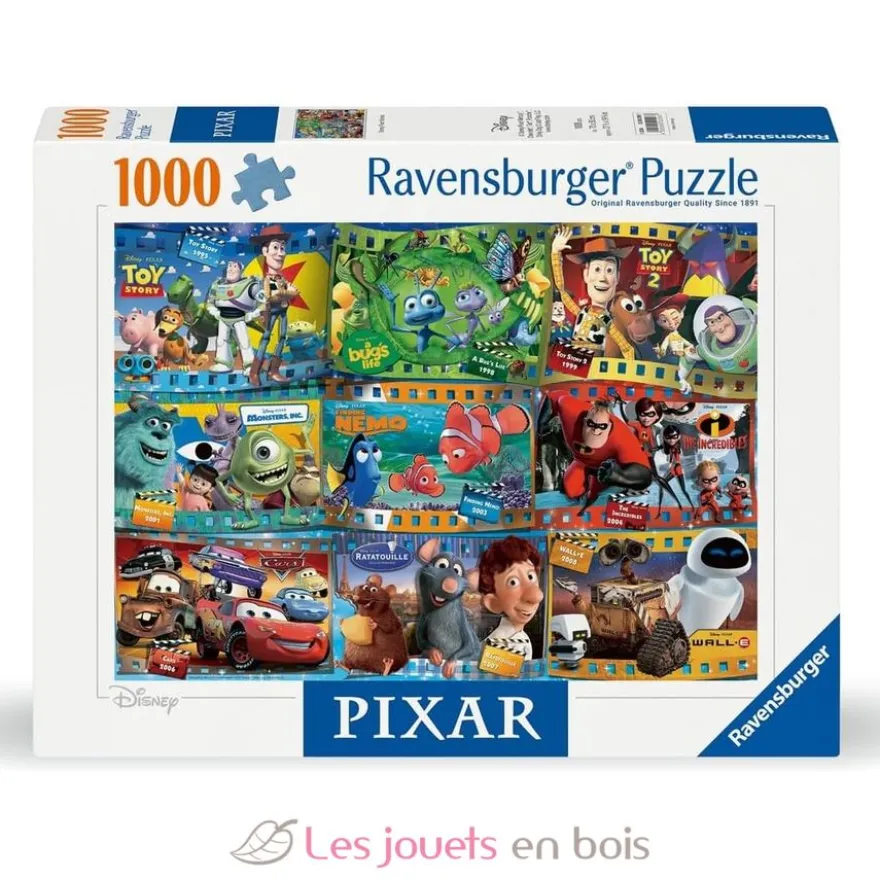 Puzzle Les films Disney Pixar 1000 pcs - Ravensburger