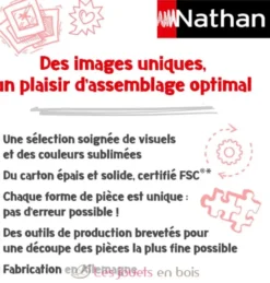 Puzzle Les hospices de Beaune 1000 pcs - Nathan