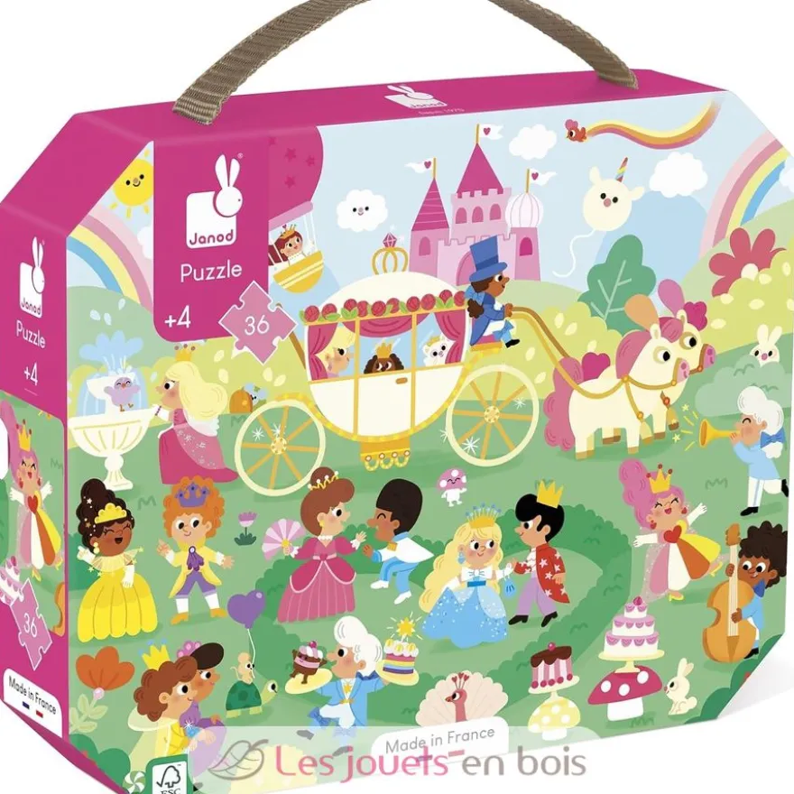 Puzzle Les princesses 36 pcs - Janod