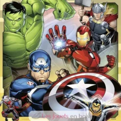 Puzzle Les puissants Avengers 3x49 pcs - Ravensburger