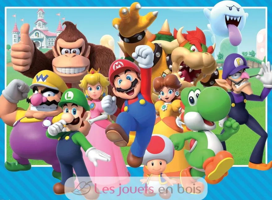 Puzzle Let's-a-go Super Mario 100 pcs XXL - Ravensburger