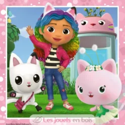 Puzzle L'heure de jouer avec Gabby 3x49 pcs - Ravensburger