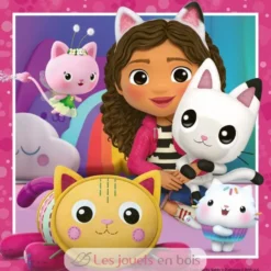 Puzzle L'heure de jouer avec Gabby 3x49 pcs - Ravensburger