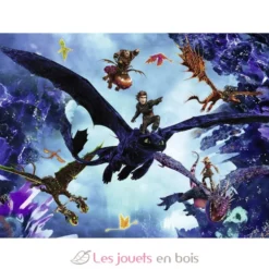 Puzzle L'équipe des dragons 60 pcs - Nathan