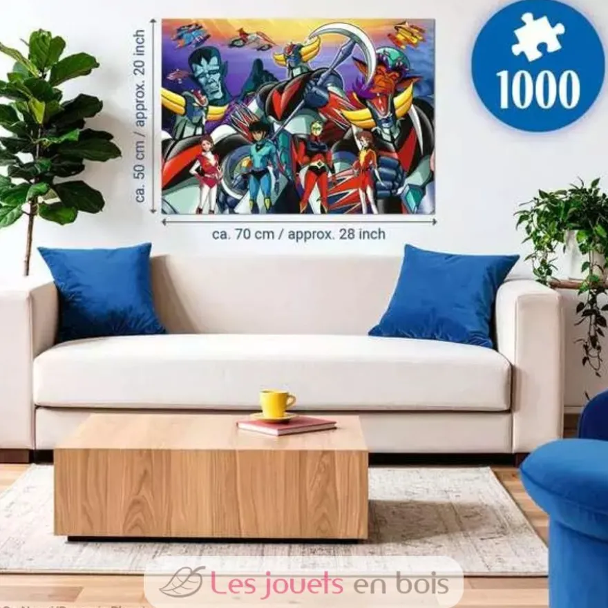 Puzzle L'univers de Goldorak 1000 pièces - Ravensburger