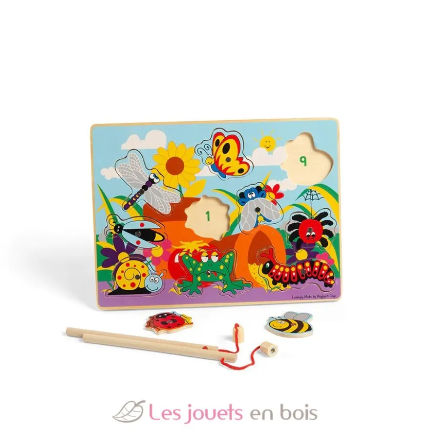 Puzzle magnétique Insectes - Bigjigs Toys