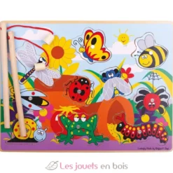 Puzzle magnétique Insectes - Bigjigs Toys