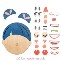 Puzzle magnétique émotions - Tender Leaf Toys