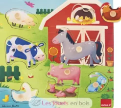 Puzzle mamans et bébés Ferme - Goula