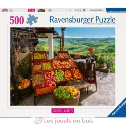 Puzzle Marché de fruits et légumes en Croatie 500 pièces - Ravensburger