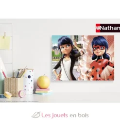 Puzzle Marinette vs Lady Bug 45 pcs - Nathan