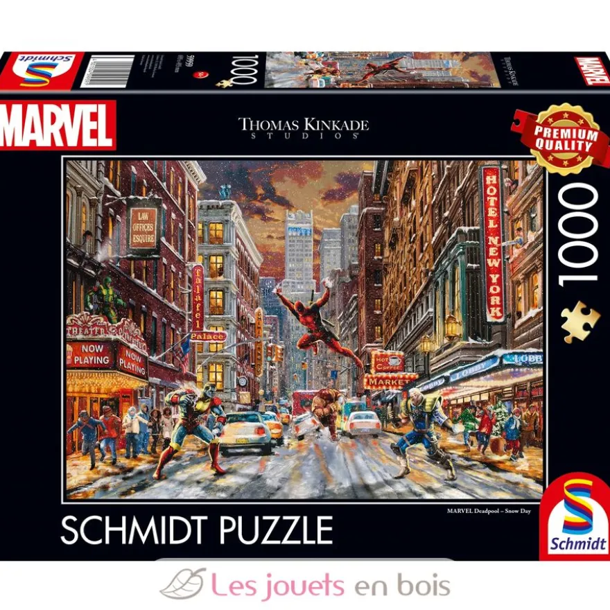 Puzzle Marvel Deadpool 1000 pcs - Schmidt Spiele