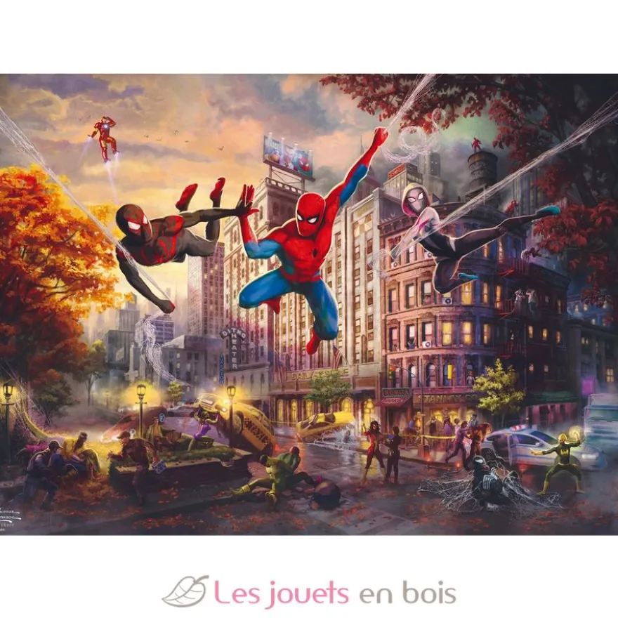 Puzzle Marvel Spider-Man et ses amis 1000 pcs - Schmidt Spiele