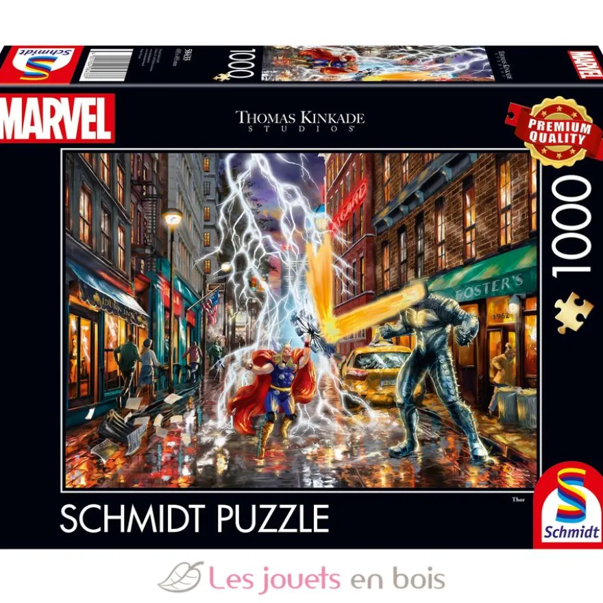 Puzzle Marvel Thor 1000 pcs - Schmidt Spiele