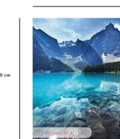 Puzzle Massif des montagnes bleues 1000 pcs - Nathan
