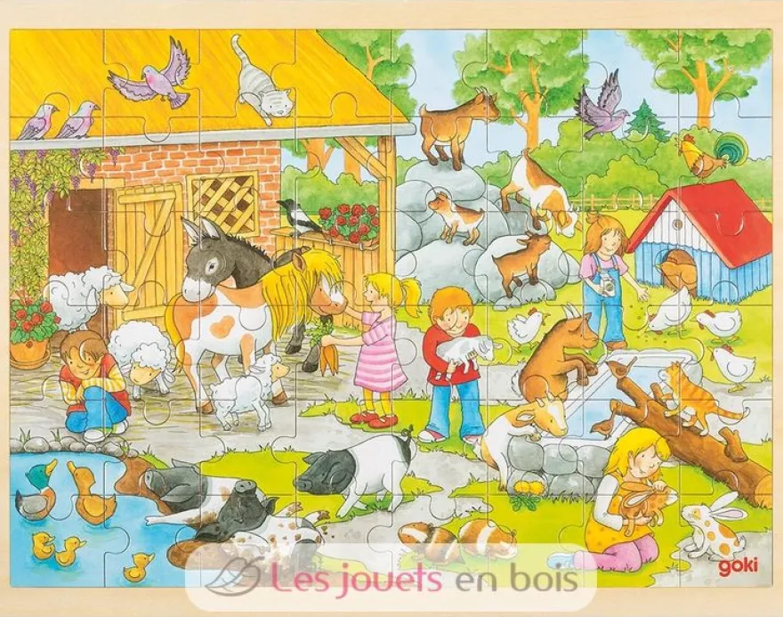 Puzzle Mini-Ferme - Goki